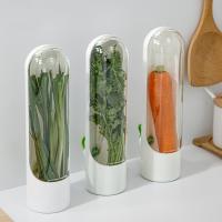 1pc Creativo Recipiente De Almacenamiento Para Verduras Y Hierbas Anti-Pulverizaciones Uso Doméstico Botella De Viaje Sin Químicos Originales En China - details 1