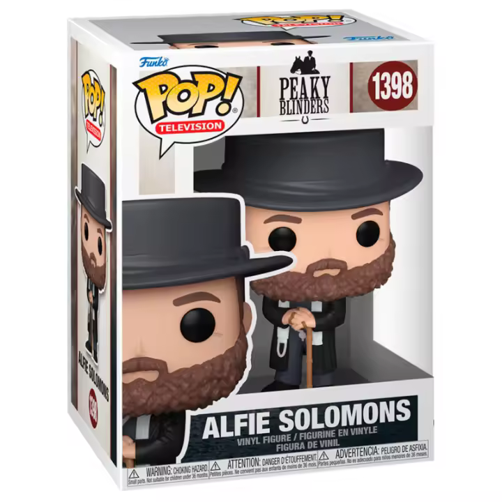 Figura Pop Peaky Blinders Alfie Solomons-Figura de Vinilo Coleccionable - Idea de Regalo- Mercancia Oficial - Juguetes para Niños y Adultos - Movies Fans - Muñeco para Coleccionistas y Exposición - 1