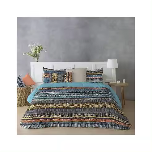 Funda Nórdica Étnica Terai Multicolor Sibiles 9 - 1