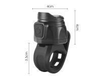 Campana De Bicicleta Eléctrica WEST BIKING Con Altavoz Recargable Por USB Alarme De Seguridad Para MTB Y Carretera Accesorio De Ciclismo - details 2
