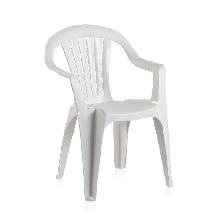 SP Berner Silla Ambassador para Exterior - Alta Calidad y Fácil Limpieza - Color Blanco - 1