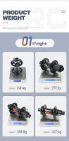Hub De Bicicleta ARC 28 Agujeros Boost Para Montaña Compatible Con HG/XD/MS Eje Delantero 15x110 Trasero 12x148 10x141 Con Rodamientos Sellados 6 Pawls 114 Clicks - details 5