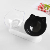 Tazón De Gato Doble Elevado Antideslizante Alimentación De Agua Con Soporte Inclinado Para Pequeños Perros Y Gatos Bebés Suministros De Bebida - details 4