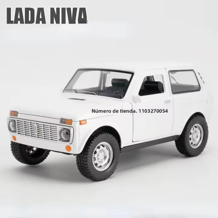 LADA NIVA Rusa En Miniatura 1:18 Coche De Juguete Metálico Con Sonido Y Luz Modelo off Road Para Niños Vehículo De Colección - 1