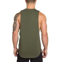 Chaleco Transpirable Para Hombre Color Sólido Verano Estilo Casual Cuello Redondo Absorbente De Humedad T-Shirt Deportiva - details 9