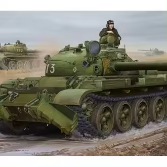 TROMPETER 01550 T-62 RUSO MOD.1975 KMT-6 MINA ARADO 1/35 - 1