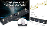 Controlador MIDI Bluetooth M-VAVE Chocolate Recargable Con 4 Botones Pedal De Control Por App Portátil Para Guitarra Y Música - details 9