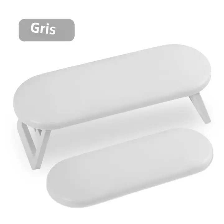 Soporte De Mano Plegable Para Manicura Y Masajes Espuma Almohadilla De Apoyo Para Mesa De Salon De Belleza Y Oficina - 1