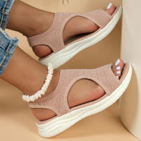 Sandalias De Verano Para Mujer 2024 Cómodas Casual Deportivas Con Plataforma Y Tacón Bajo Sandalias Romanas Talla Grande Para Playa - details 7