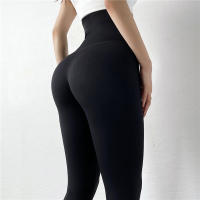 Pantalones De Yoga De Cintura Alta Leggings Con Corsetado Y Ajuste De Abdomen Levantamiento De Caderas Estiramiento Para Gimnasio Y Correr - details 5