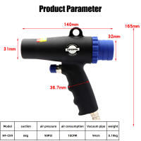 Compresor De Aire Duster Pneumático Doble Propósito Para Limpieza Y Succión Gun Blower Vacío Para Coche Limpiador De Paredes - details 0
