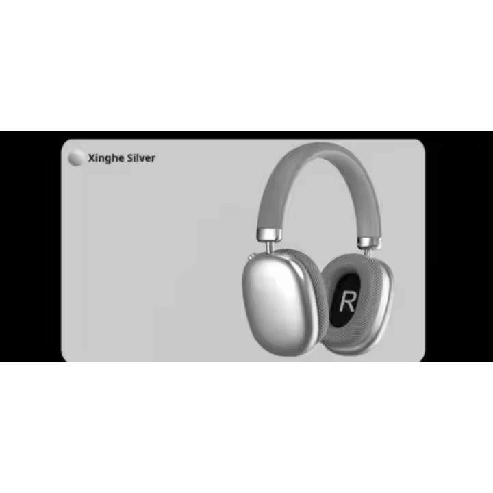 Auriculares MAX Bluetooth Inalámbricos CON CANCELACION DE RUIDO de Alta Fidelidad con Batería Duradera, Cascos Supraaurales Ajustables y Giratorios, Almohadillas de Espuma de Memoria - 1