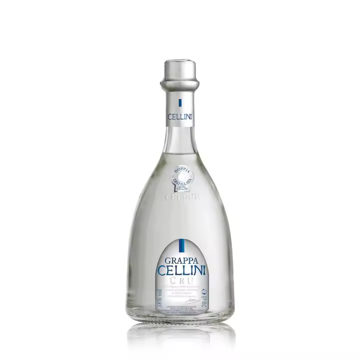 GRAPPA  ITALIANA CELLINI CRU 70 CL 38% DOBLE DESTILACIÓN - 1