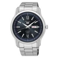 reloj automático hombre Seiko 5 SNKP17K1 42mm 50m WR correa de acero - details 5