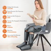 Cecodadi-Botas de Presoterapia 3 en 1 con Calor: Masaje Compresivo, Terapia Térmica y Control Circulatorio para Rehabilitación en Casa - details 9
