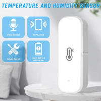 Termómetro Y Higrómetro Inteligente WiFi Tuya Para El Hogar Con Alarma Remota Por App Compatible Con Alexa Y Google Home - details 2