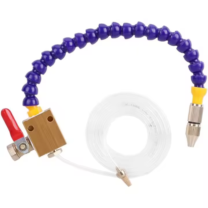 Sistema de lubricación por neblina de refrigerante para máquinas laminadoras CNC, fresadoras y taladradoras - 1