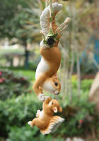 1pc Squirrel Figurine De Resina Creativa Para Decoración De Jardín Y Exterior Tema Animal Ideal Para Adornos Exteriores - details 6