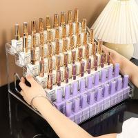 Organizador De Uñas Acrílicas 3/4/5/6/7 Capas Estante De Gel UV Montaje Rápido Rack De Cosméticos Soporte De Joyería Almacenamiento De Manicura - details 1