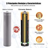 HOGARISIMO PACK de  Pila AA/AAA de c arbon 1.5V con especial duracion,Tiene una amplia gama de usos y es adecuado para varios dispositivos: controladores de juegos, juguetes, linternas y cámaras digitales. - details 1
