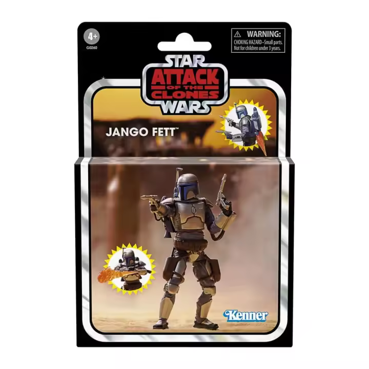 Star Wars Episode II Vintage Collection Figura
 Jango Fett 10 cm - 1