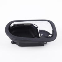 Manija De Puerta Interior De Coche Cromada Para Mazda 323 Protege BJ 1995-2003 Izquierda Delantera Trasera Material Plástico - details 0