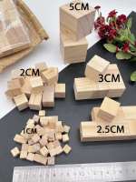 Cubos De Madera Descompuestos De 5 Tamaños Grandes/Pequeños Para DIY Manualidades Y Creación De Puzzles Decoración Del Hogar - details 5