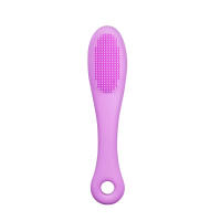 Cepillo De Dientes Para Perros Y Gatos De Silicona Para Eliminar Manchas Y Tartar Cepillo Para Barba Negro De Uso Doméstico - details 6