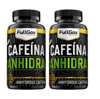 FULLGAS - CAFEINA ANHIDRA 200mg 60caps - Pack 2 200 mg de cafeína anhidra por cápsula, la forma más investigada en la literatura científica. Acción rápida, ideal para entrenar o estudiar. Sin gluten ni lactosa. - details 0