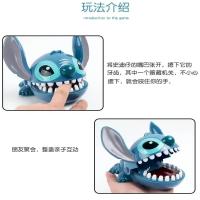 Disney Figura De Acción Stitch Dentista Juguete Divertido Para Niños Regalos De Navidad Y Cumpleaños Figura De Mão Anime Stitch Mordedor De Dedo - details 4
