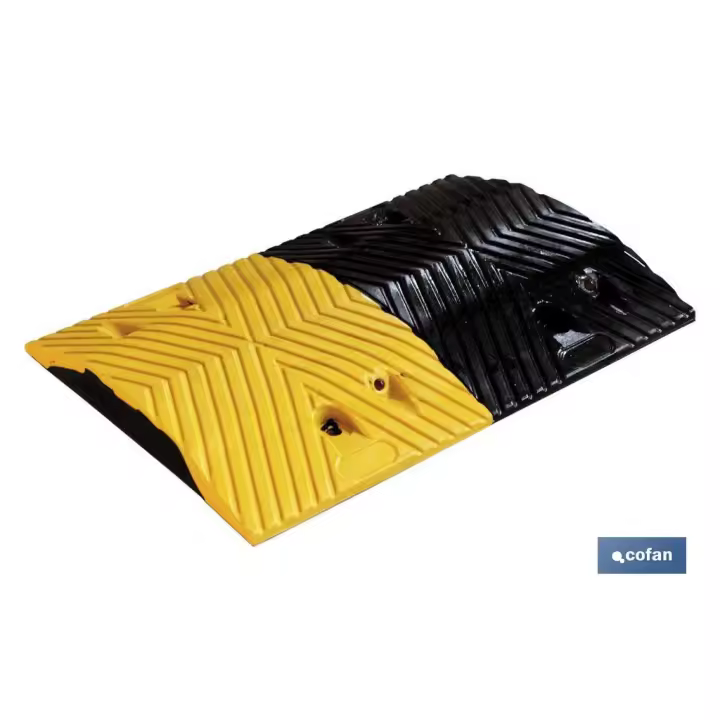 Cofan - Reductor de Velocidad Amarillo/Negro; 1 UNIDAD - 1
