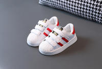 Zapatillas Infantiles Antideslizantes Blancas Para Niños Y Niñas Con Hebilla Cierre Transpirables Zapatos Casuales Para Bebés Y Niños - details 6
