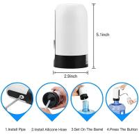 Botella De Agua Con Bomba Eléctrica Dispensador Automático Portátil Para Cocina Y Hogar Herramientas De Uso Doméstico - details 2