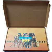 K 24Pcs Figuras De Muñecos Italianos Brainrot Tung Tung Sahur Tralalero Bombardino Crocodilo Shimpanzini Bananini Juguete De PVC Regalo - details 7