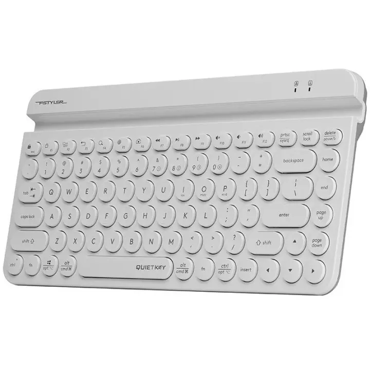 Teclado inalámbrico A4tech FSTYLER FBK30 White 2.4GHz+BT (Silent) A4TKLA47187 - 1