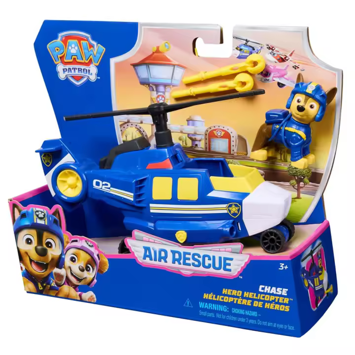 Vehículo Paw Patrol Air Rescue figura de mas 5 cml. - Modelos surtidos (Spin Master 6071229) - 1