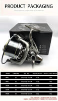Carrete De Pesca NGK8000-14000 Con Cucharón Y Brazo De Rocker Metálicos Ratio De Engranajes 4.8:1 Carrete De Pesca Para Agua Dulce - details 10