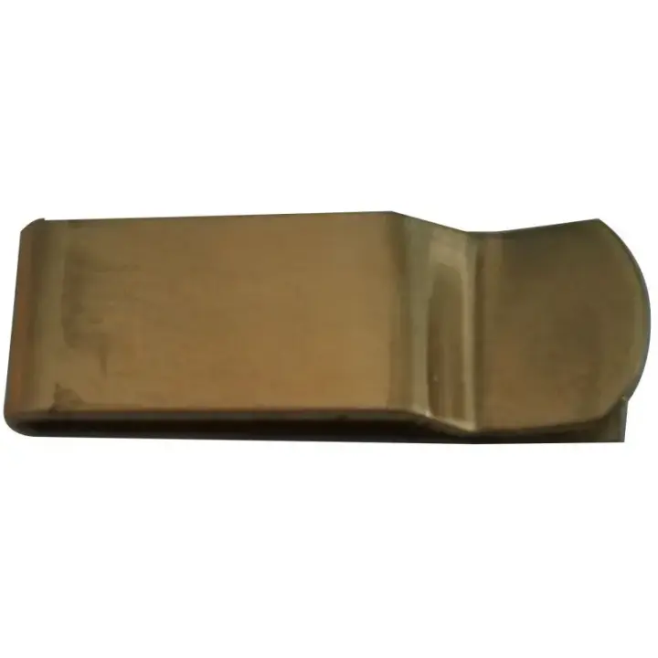 Pinza Dorada para placas de Policía - Accesorio de calidad para asegurar y exhibir tus placas de identificación - 1