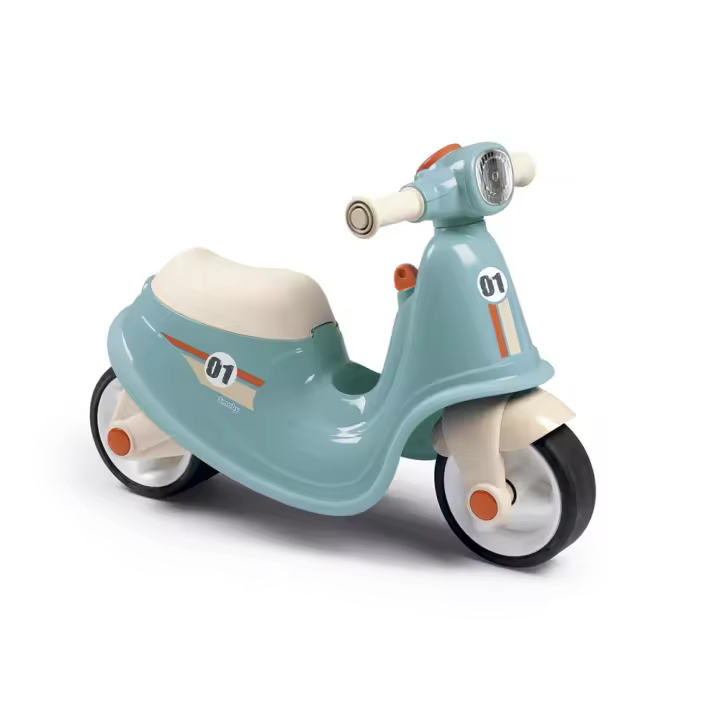 Correpasillos moto Scooter Azul 64x47x34cm (Smoby 7600721006) - 1