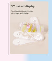 Soporte Transparente Para Uñas Falsas Con Imán Y Gel De Acrílico Práctico Para Manicura Combo De 10/20/30 Piezas - details 5