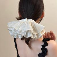 Gruesas Horquillas De Yarn Para Mujer Estilo Coreano Gentle Mori Dulce Con Encaje Multi-capa Alta Elasticidad Accesorios Para El Cabello - details 5