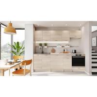 Muebles Cocina completa 240 cms color Madera Sonoma encimera Incluida ref-28 - details 0