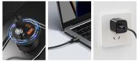 Linterna LED Recargable USB Con Zoom Para Camping Y Pesca Nocturna Luz Emergente Super Brillante Portátil Resistente Al Agua - details 12