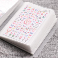 Libro Organizador De Uñas Con 100 Slots Para Coleccionar Y Mostrar Adhesivos De Uñas Herramienta De Manicura Supplies - details 6