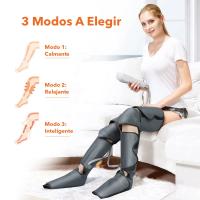 Cecodadi-Botas de Presoterapia 3 en 1 con Calor: Masaje Compresivo, Terapia Térmica y Control Circulatorio para Rehabilitación en Casa - details 0