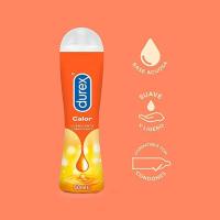 Durex Pack Lubricante Efecto Calor + Lubricante Sabor Fresa, Cosquilleo y Diversión, Base de Agua - Pack Ahorro 2x50 ml - details 1