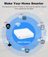 Interruptor Inteligente ZigBee 3.0 16A Para Automatización DIY Control Remoto Por App Compatible Con Alexa Y Google Home - details 11