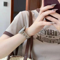 Cadena De Denim Para Muñeca De Metal Compatible Con Apple Watch Para Hombres Y Mujeres Reemplazo De Correa De 21cm - details 7