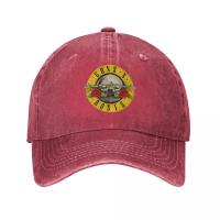 Gorra De Béisbol Guns N Roses Con Logo De Balas Desgastada Y Lavada Casual Heavy Metal Unisex Para Actividades Al Aire Libre Protección Solar Talla Única - details 0