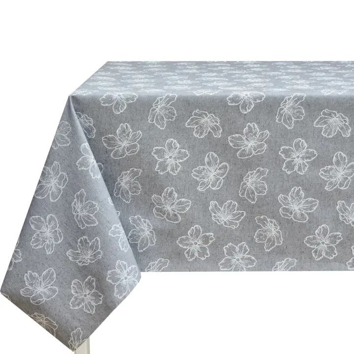 Mantel Antimanchas Rectangular, Tapete de cocina, Impermeable, Algodón, Ideal para el Hogar, Ginkgo - 1